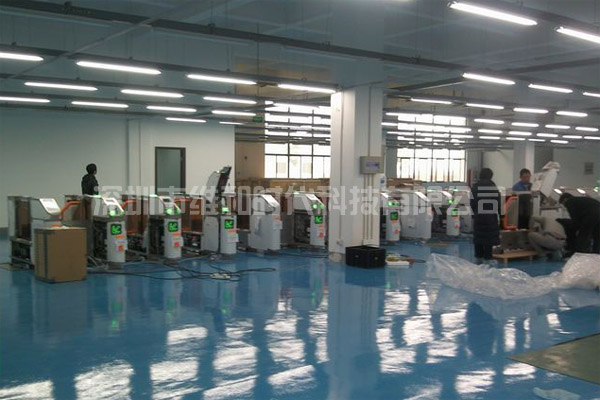 華為電子車間采用4臺(tái)啟亞品牌HI-PE進(jìn)口安檢門(mén)把關(guān)產(chǎn)品安全[圖文]